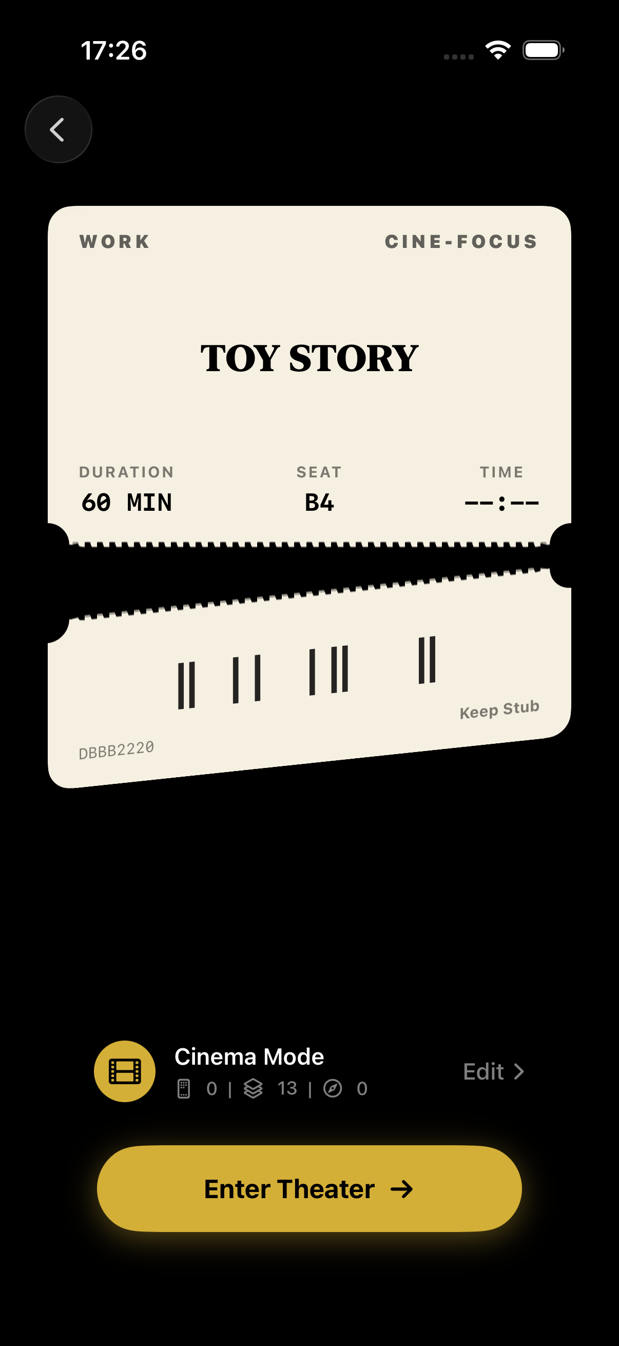 Your Ticket